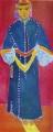 Moroccan Woman Zorah Standing Central panel of a triptych Fauvism